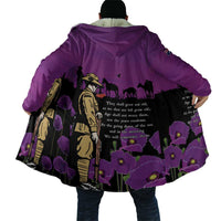 ANZAC Soldier and War Animals Cloak We Will Remember Them