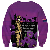 ANZAC Soldier and War Animals Sweatshirt We Will Remember Them LT15 - Polynesian Pride