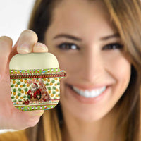 Hawaiian Santa Aloha Pineapple Christmas AirPods Case Mele Kalikimaka - Polynesian Pride