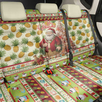 Hawaiian Santa Aloha Pineapple Christmas Back Car Seat Cover Mele Kalikimaka - Polynesian Pride