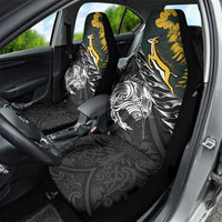New Zealand and South Africa Rugby Car Seat Cover Maori Kiwi With Springboks