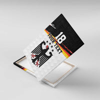Custom Germany Football Canvas Wall Art Come On DFB-Team