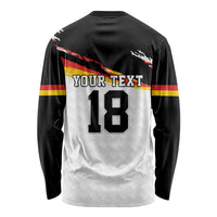 Custom Germany Football Long Sleeve Shirt Come On DFB-Team