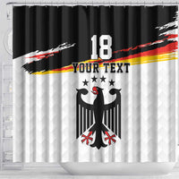 Custom Germany Football Shower Curtain Come On DFB-Team