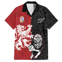Custom British Lions New Zealand Family Matching Long Sleeve Bodycon Dress and Hawaiian Shirt Unique Style - Polynesian Pride
