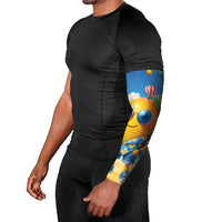 Funny Hawaii Mango Arm Sleeves Tropical Summer Beach Mascot Vacation