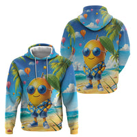 Funny Hawaii Mango Hoodie Tropical Summer Beach Mascot Vacation