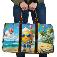 Funny Hawaii Mango Travel Bag Tropical Summer Beach Mascot Vacation