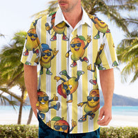 Funny Hawaii Mango Hip Hop Cartoon Hawaiian Shirt Summer Beach Party