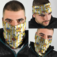 Funny Hawaii Mango Hip Hop Cartoon Neck Gaiter Summer Beach Party