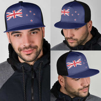 New Zealand Mesh Trucker Cap National Flag Colors LT19 - Polynesian Pride