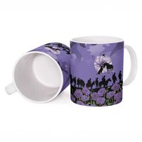 ANZAC Day Ceramic Mug Lest We Forget the Animals Too