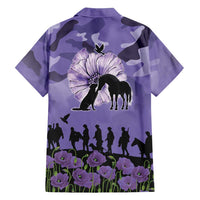 ANZAC Day Hawaiian Shirt Lest We Forget the Animals Too