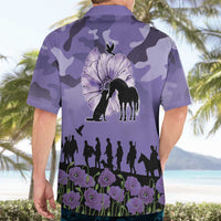 ANZAC Day Hawaiian Shirt Lest We Forget the Animals Too
