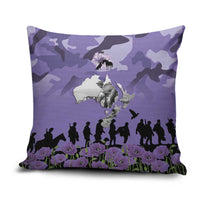 ANZAC Day Pillow Cover Lest We Forget the Animals Too