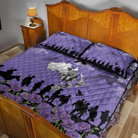 ANZAC Day Quilt Bed Set Lest We Forget the Animals Too