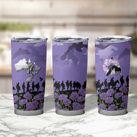 ANZAC Day Tumbler Cup Lest We Forget the Animals Too