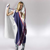 American Samoa Flag Day Hooded Blanket Polynesian Tribal Tattoo Eagle Art LT19 - Polynesian Pride