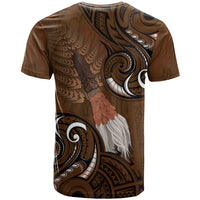 New Zealand Taiaha T Shirt Maori Weapon Silver Fern Maori Pattern