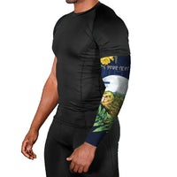 Kakapo New Zealand Personalised Arm Sleeves Kowhai Flower Silver Fern Maori Pattern LT22 - Polynesian Pride