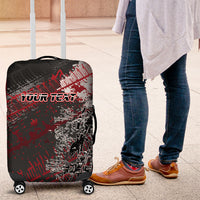 Personalised Cycling New Zealand Luggage Cover Aotearoa Pride Sportswear LT22 Red - Polynesian Pride