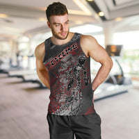 Personalised Cycling New Zealand Men Tank Top Aotearoa Pride Sportswear