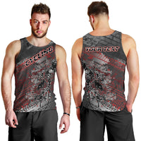 Personalised Cycling New Zealand Men Tank Top Aotearoa Pride Sportswear