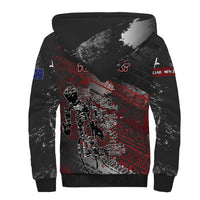 Personalised Cycling New Zealand Sherpa Hoodie Aotearoa Pride Sportswear LT22 - Polynesian Pride