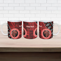 Personalised Tonga Language Week Ceramic Mug Heilala Turtle Malo E Lelei
