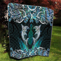New Zealand Kotiate Weapon Quilt Aotearoa Mango Paua Shell Maori Pattern LT22 - Polynesian Pride