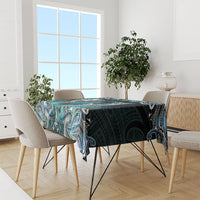 New Zealand Kotiate Weapon Tablecloth Aotearoa Mango Paua Shell Maori Pattern LT22 - Polynesian Pride