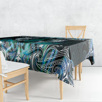 New Zealand Kotiate Weapon Tablecloth Aotearoa Mango Paua Shell Maori Pattern LT22 - Polynesian Pride