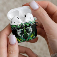 New Zealand Mere Pounamu Weapon AirPods Case Aotearoa Mango Paua Shell Maori Pattern LT22 - Polynesian Pride