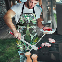 New Zealand Mere Pounamu Weapon Apron Aotearoa Mango Paua Shell Maori Pattern LT22 - Polynesian Pride