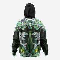 New Zealand Mere Pounamu Weapon Hoodie Aotearoa Mango Paua Shell Maori Pattern LT22 - Polynesian Pride