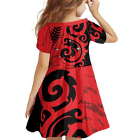 New Zealand Matariki Family Matching Tank Maxi Dress and Hawaiian Shirt Maori New Year Koru Pattern