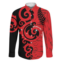 New Zealand Matariki Family Matching Tank Maxi Dress and Hawaiian Shirt Maori New Year Koru Pattern