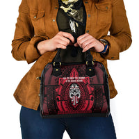 New Zealand Maori Language Week Shoulder Handbag Te Wiki O Te Reo Maori Hei Tiki LT22 - Polynesian Pride