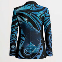 New Zealand Matariki Blazer Maori Humpback Whale Galaxy