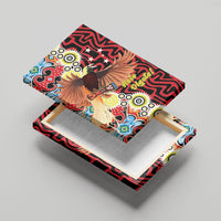 Papua New Guinea Pidgin Language Week Canvas Wall Art Halo Olgeta Tok Pisin Wik Bird Of Paradise Oro Batik LT22 - Polynesian Pride