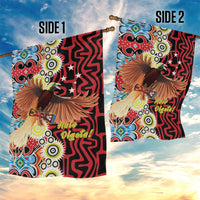Papua New Guinea Pidgin Language Week Garden Flag Halo Olgeta Tok Pisin Wik Bird Of Paradise Oro Batik LT22 - Polynesian Pride
