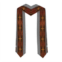 Malo e Lelei Tonga Graduation Stole Tongan Ngatu Tapa Cloth - Polynesian Pride