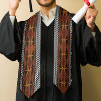 Malo e Lelei Tonga Graduation Stole Tongan Ngatu Tapa Cloth - Polynesian Pride