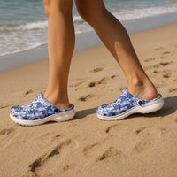 Mokihana Maile Ilima Leis Paniolo Palaka Clogs Shoes Hawaiian Polu Spirit - Polynesian Pride