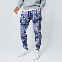 Mokihana Maile Ilima Leis Paniolo Palaka Jogger Pants Hawaiian Polu Spirit - Polynesian Pride