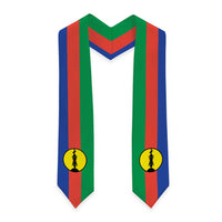 New Caledonia Graduation Stole Flag Style LT05 - Polynesian Pride