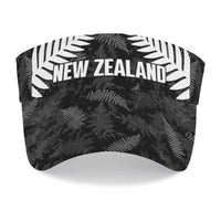 New Zealand 2026 Football Sun Visor Cap Aotearoa Fern Maori Pattern LT14 - Polynesian Pride
