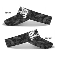 New Zealand 2026 Football Sun Visor Cap Aotearoa Fern Maori Pattern LT14 - Polynesian Pride
