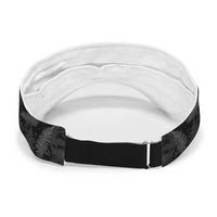 New Zealand 2026 Football Sun Visor Cap Aotearoa Fern Maori Pattern LT14 - Polynesian Pride