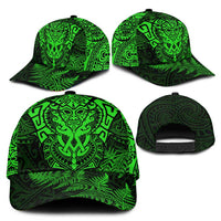New Zealand Rugby All Green Classic Cap Silver Fern All Black Mix Ta Moko LT9 - Polynesian Pride